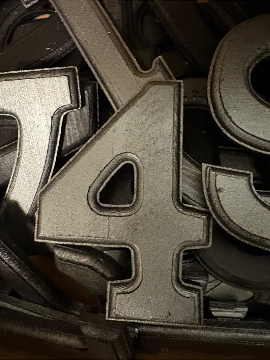 Box of Assorted Wedding Table Numbers