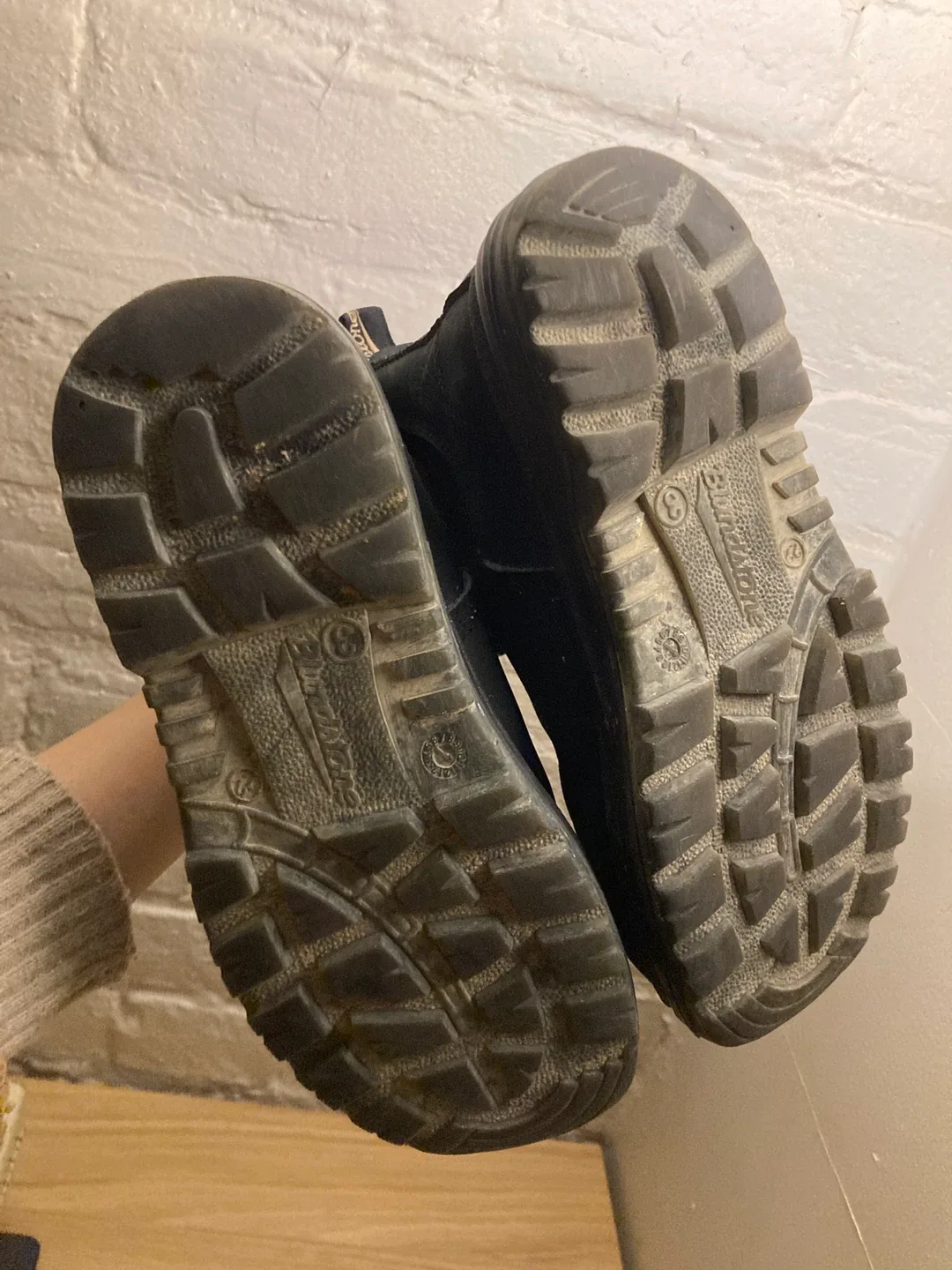 Blundstone Black Steel Toe Safety Boots Size 6.5 image indicator(5)