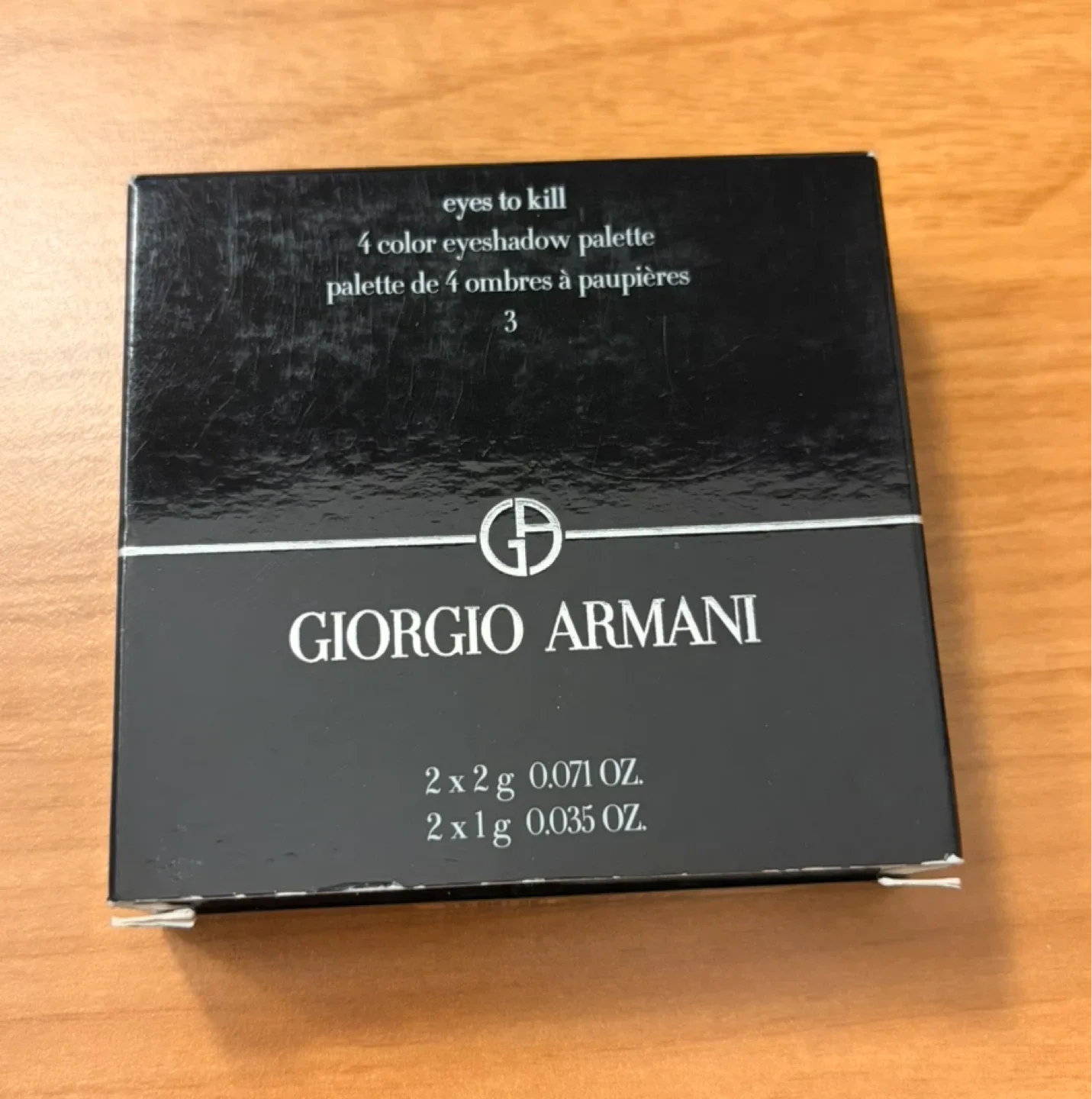 Giorgio Armani Eyes to Kill 4 Color Eyeshadow Palette