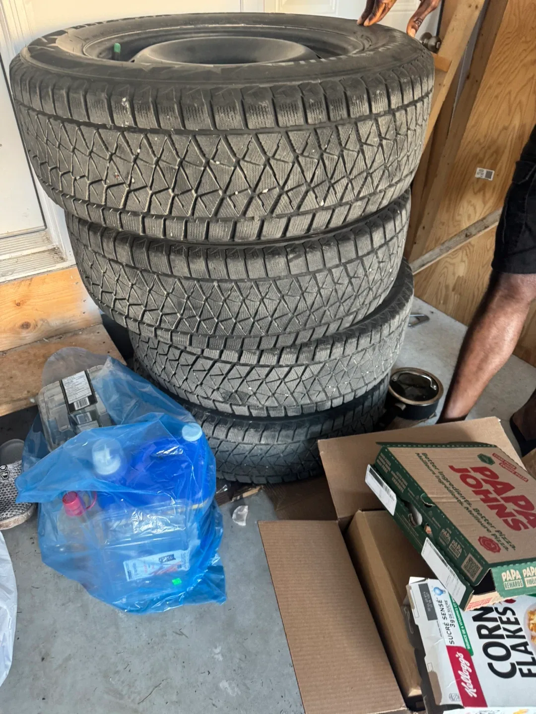 Set of 4 Winter Tires 235/65R18