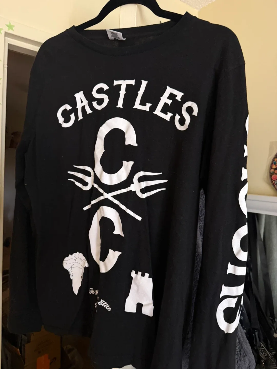 Crooks & Castles Black Long Sleeve Shirt