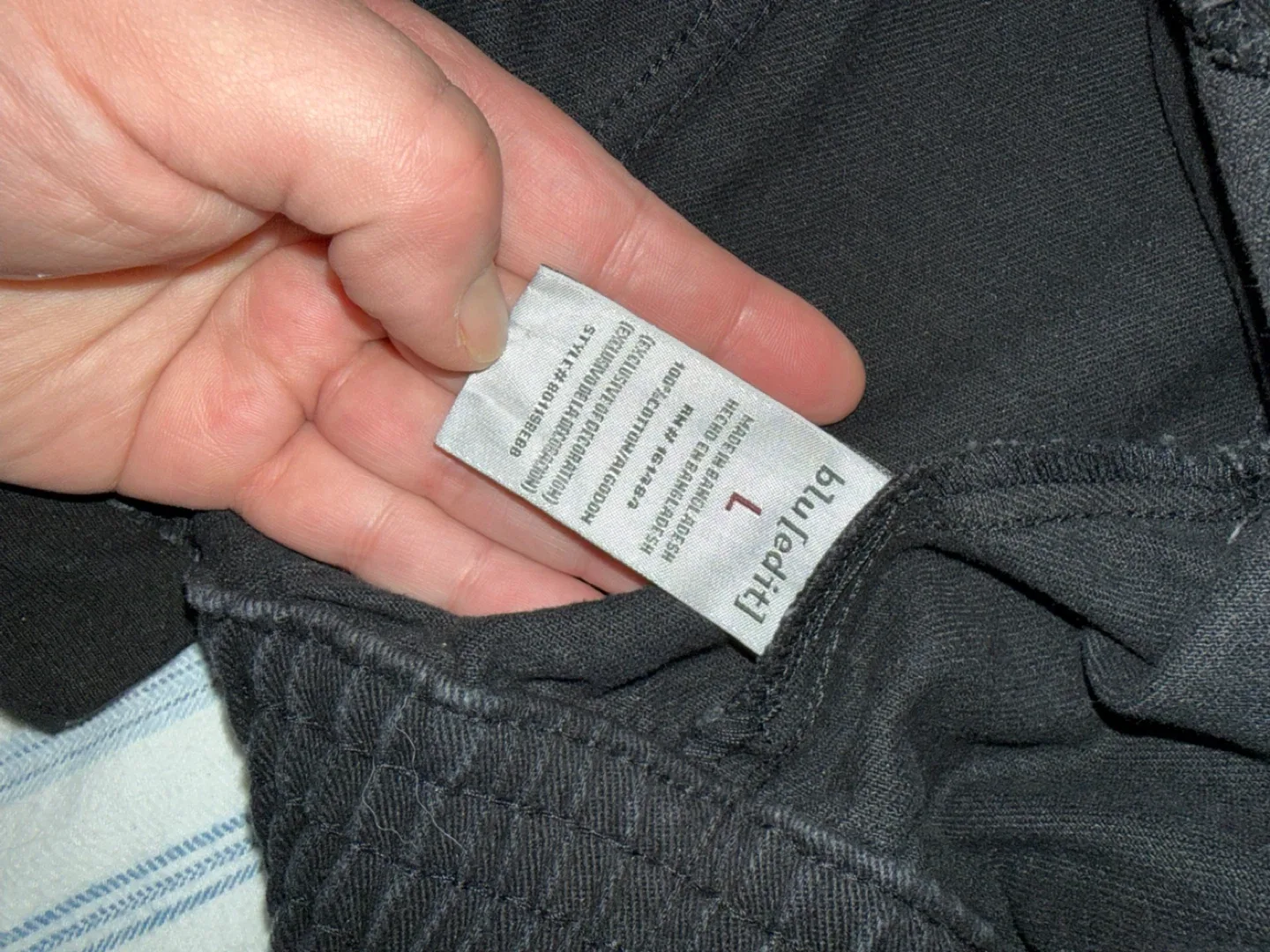 blu [edit] Jeans Jacket - Size L image indicator(2)