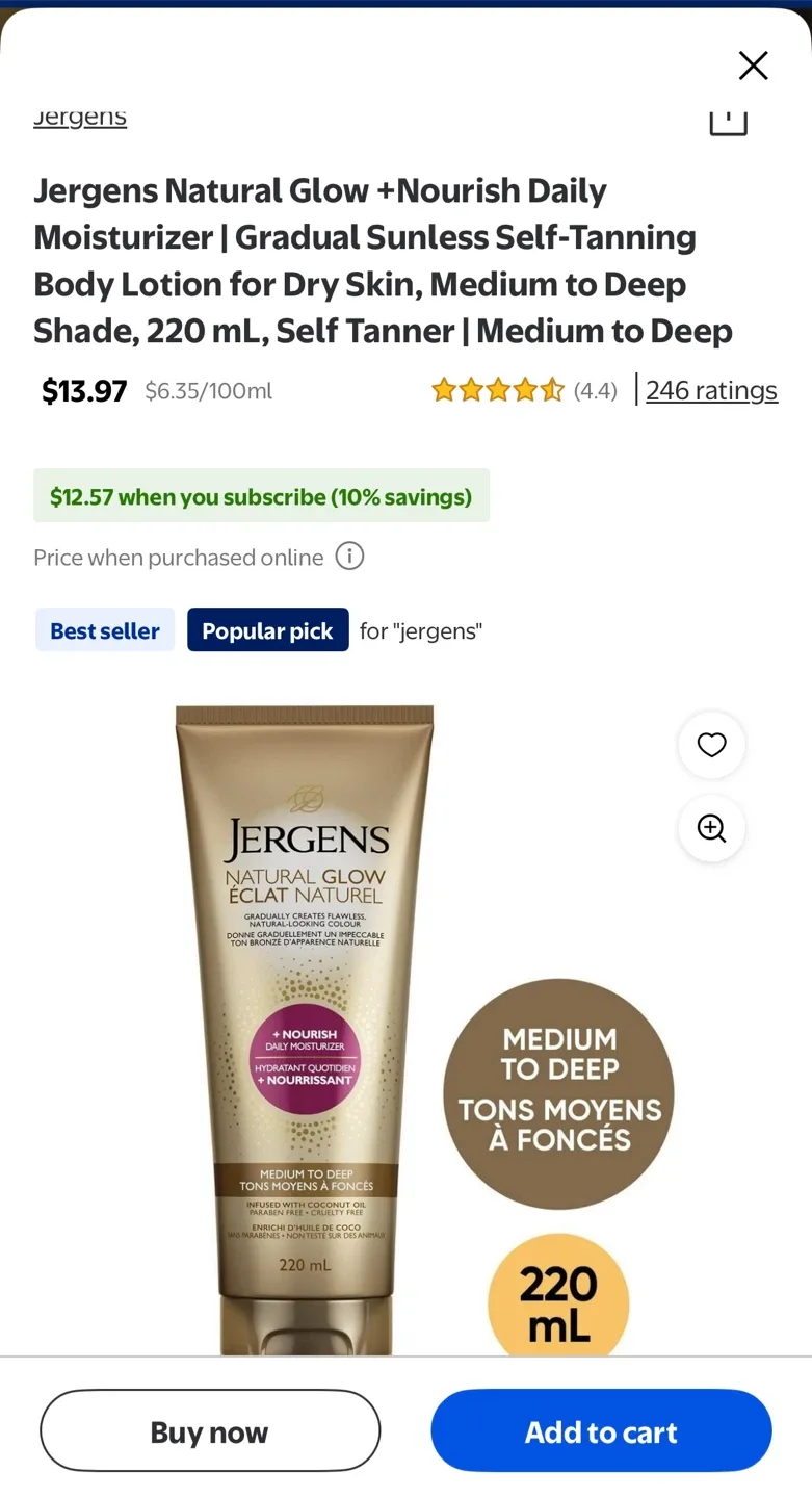 3 Jergens Natural Glow Daily Moisturizers image indicator(3)