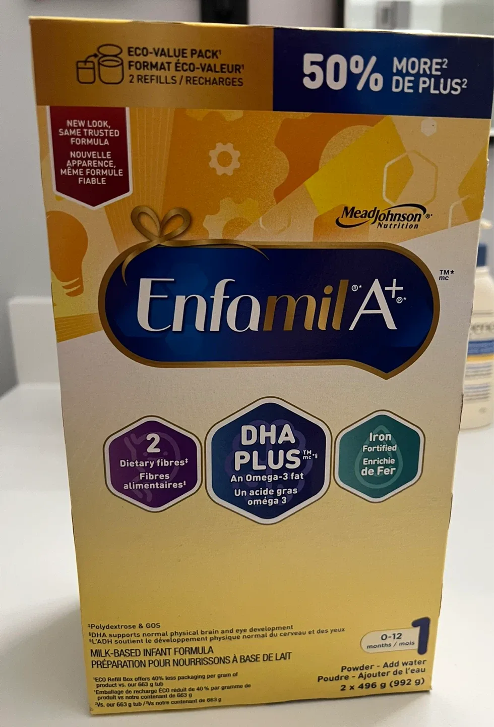 Enfamil A+ Infant Formula (2 x 496g)