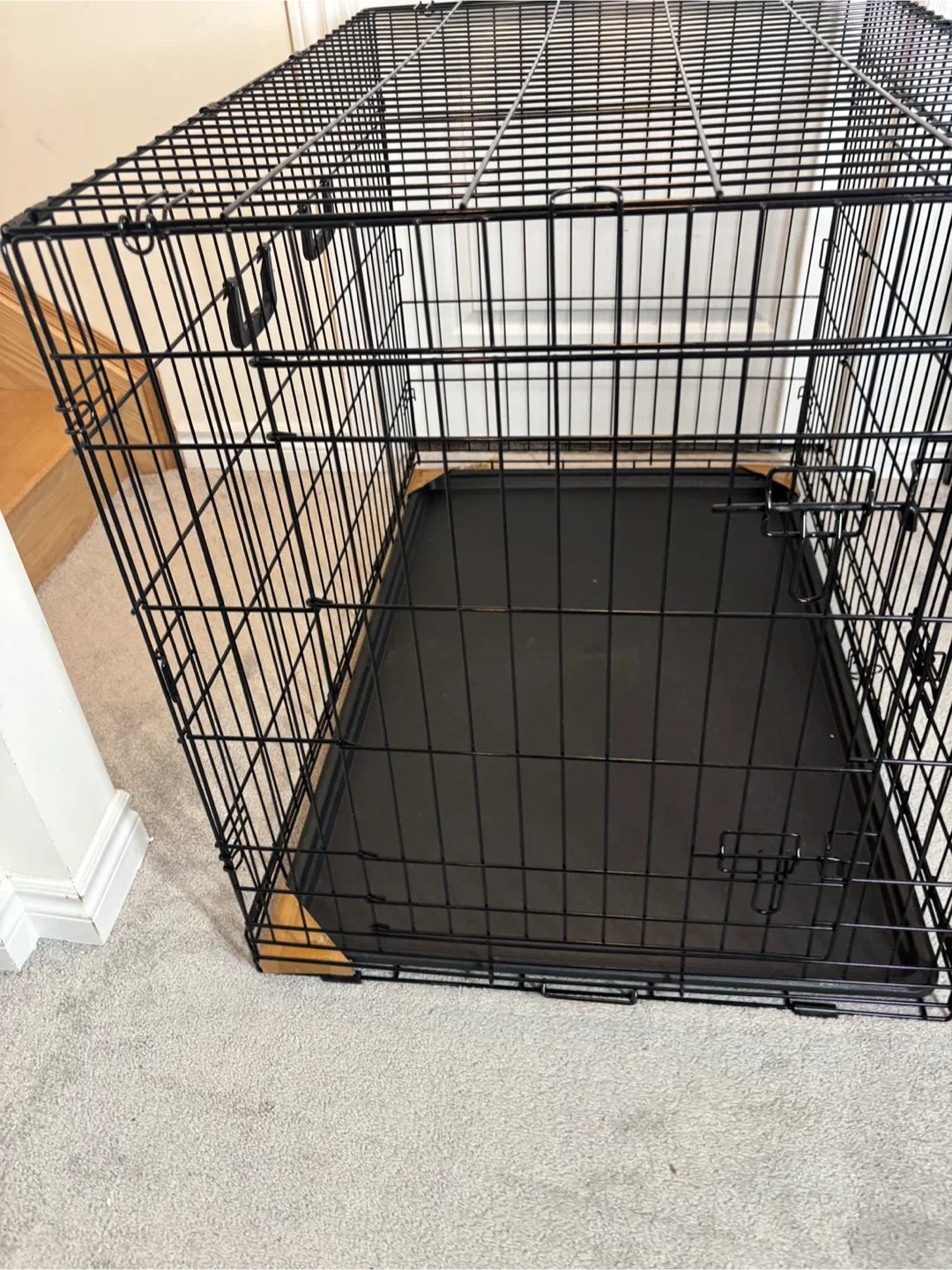 Feandrea XL Foldable Dog Kennel/Cage 42H image indicator(9)