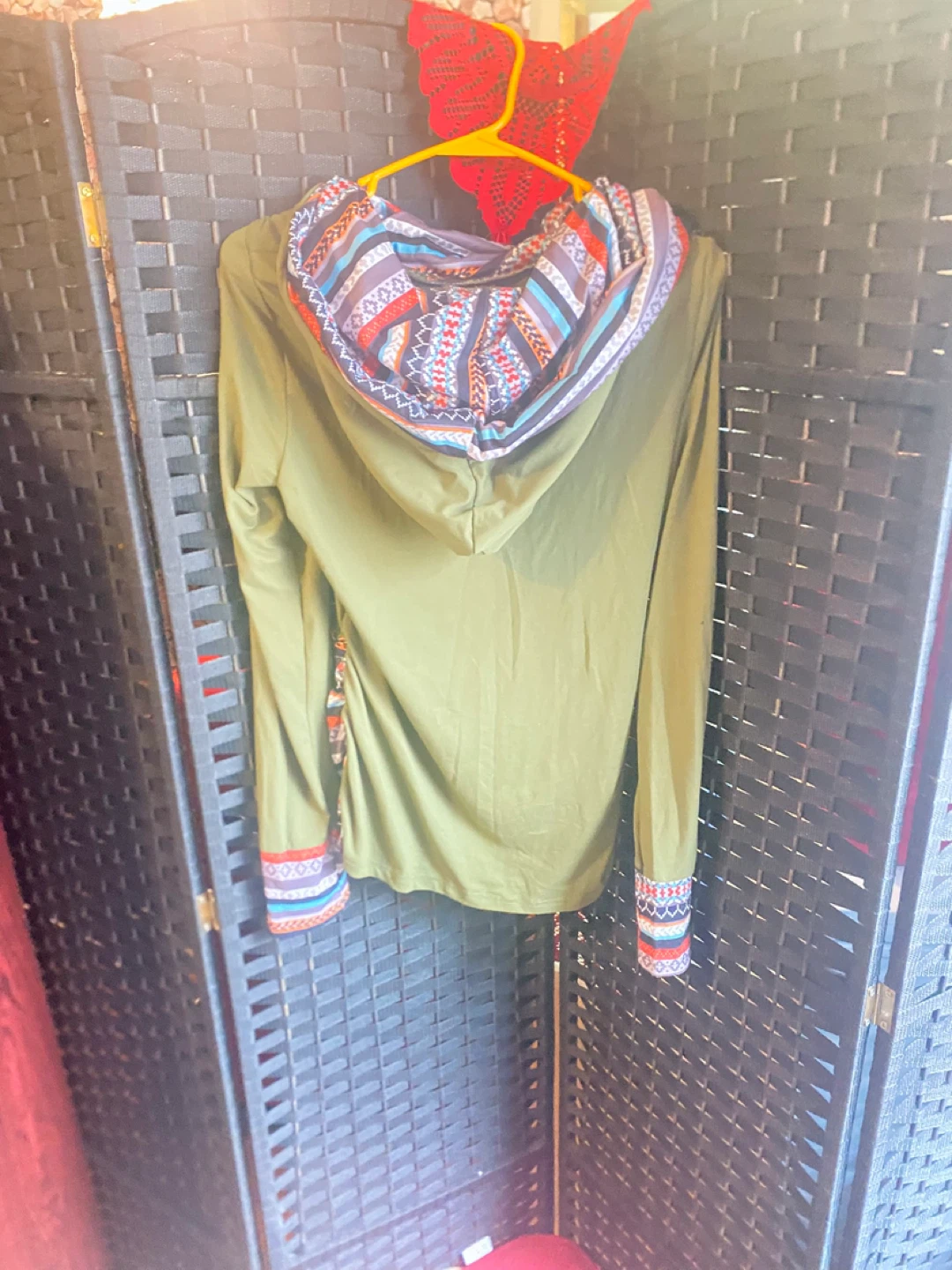 Hooded Long Sleeve Top - photo 2