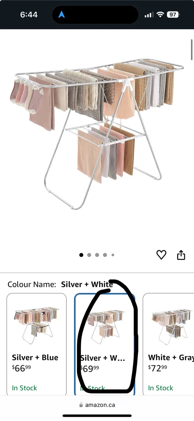 Clothes Drying Rack image indicator(2)