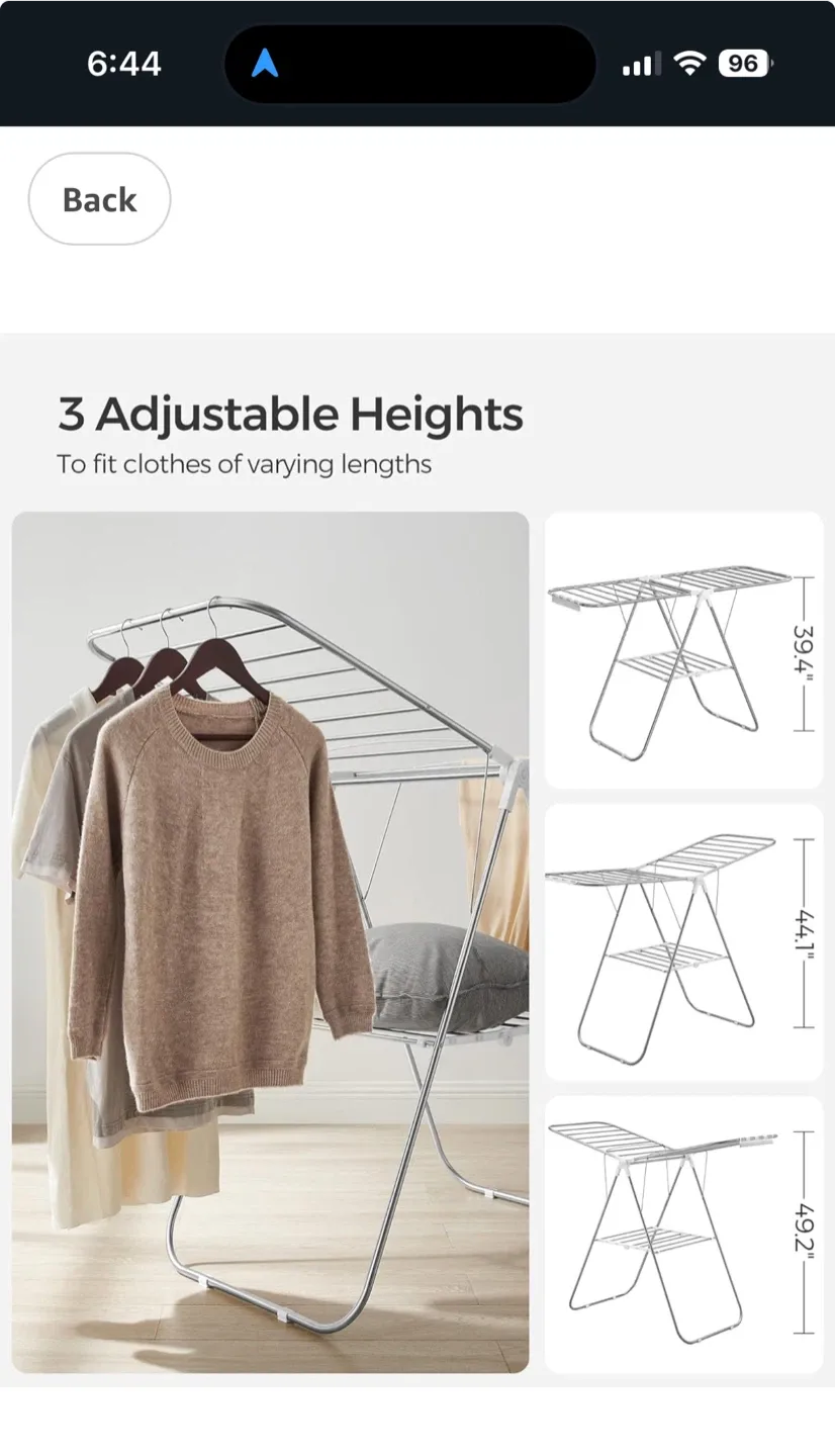 Clothes Drying Rack image indicator(7)