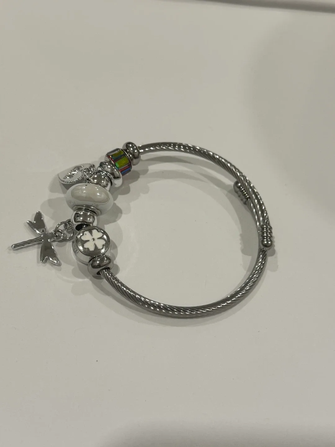 Stainless Steel Charm Bracelet image indicator(2)