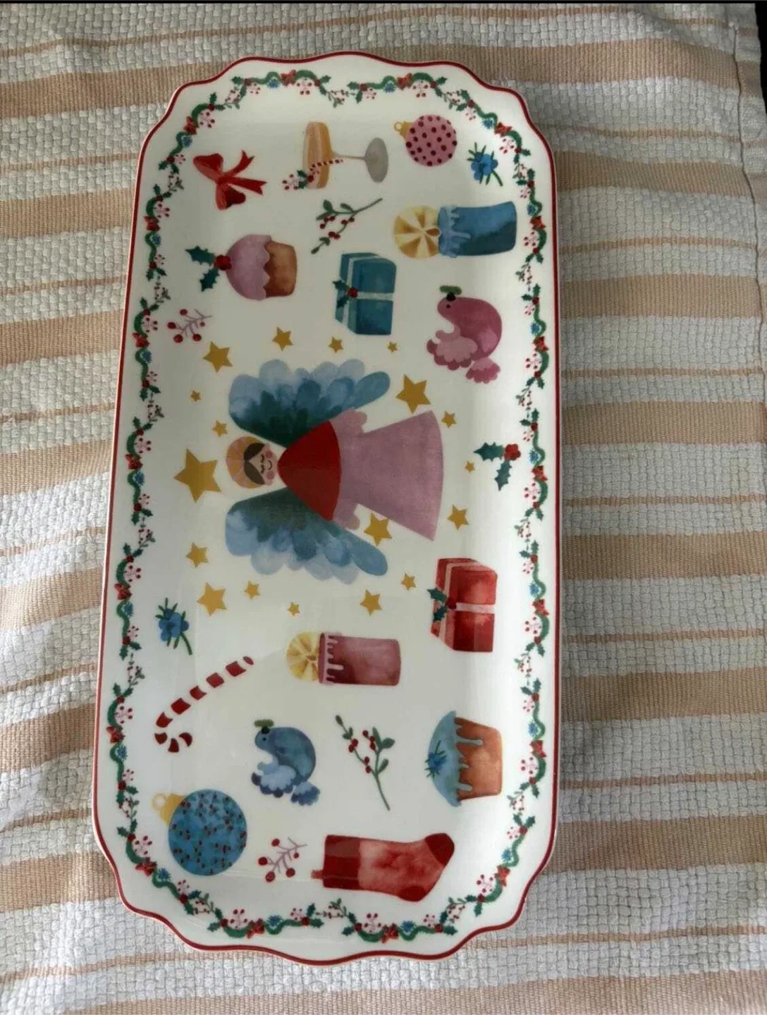 Maxwell & Williams Christmasville Oblong Platter - New in Box! image indicator(3)