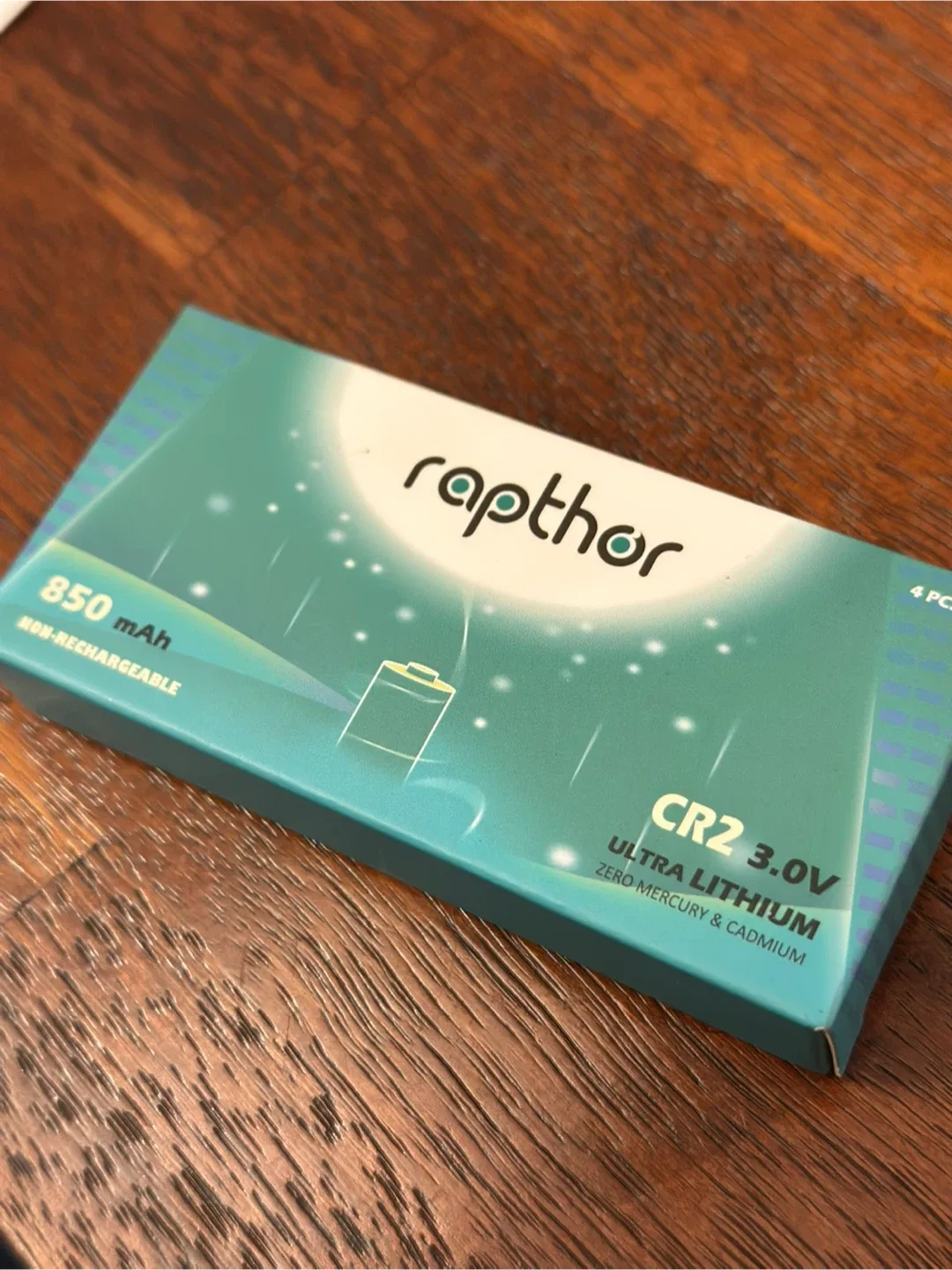 Rapthor CR2 3.0V Ultra Lithium Battery