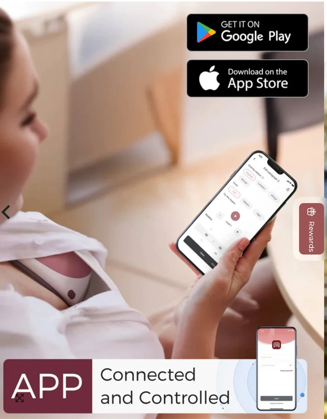 Momcozy Mobile Flow Hands-Free Breast Pump image indicator(6)