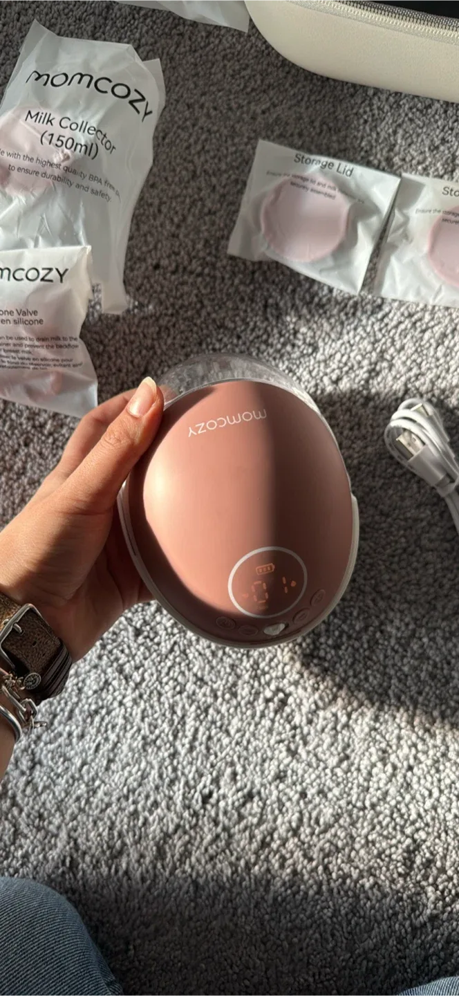 Momcozy Mobile Flow Hands-Free Breast Pump image indicator(2)