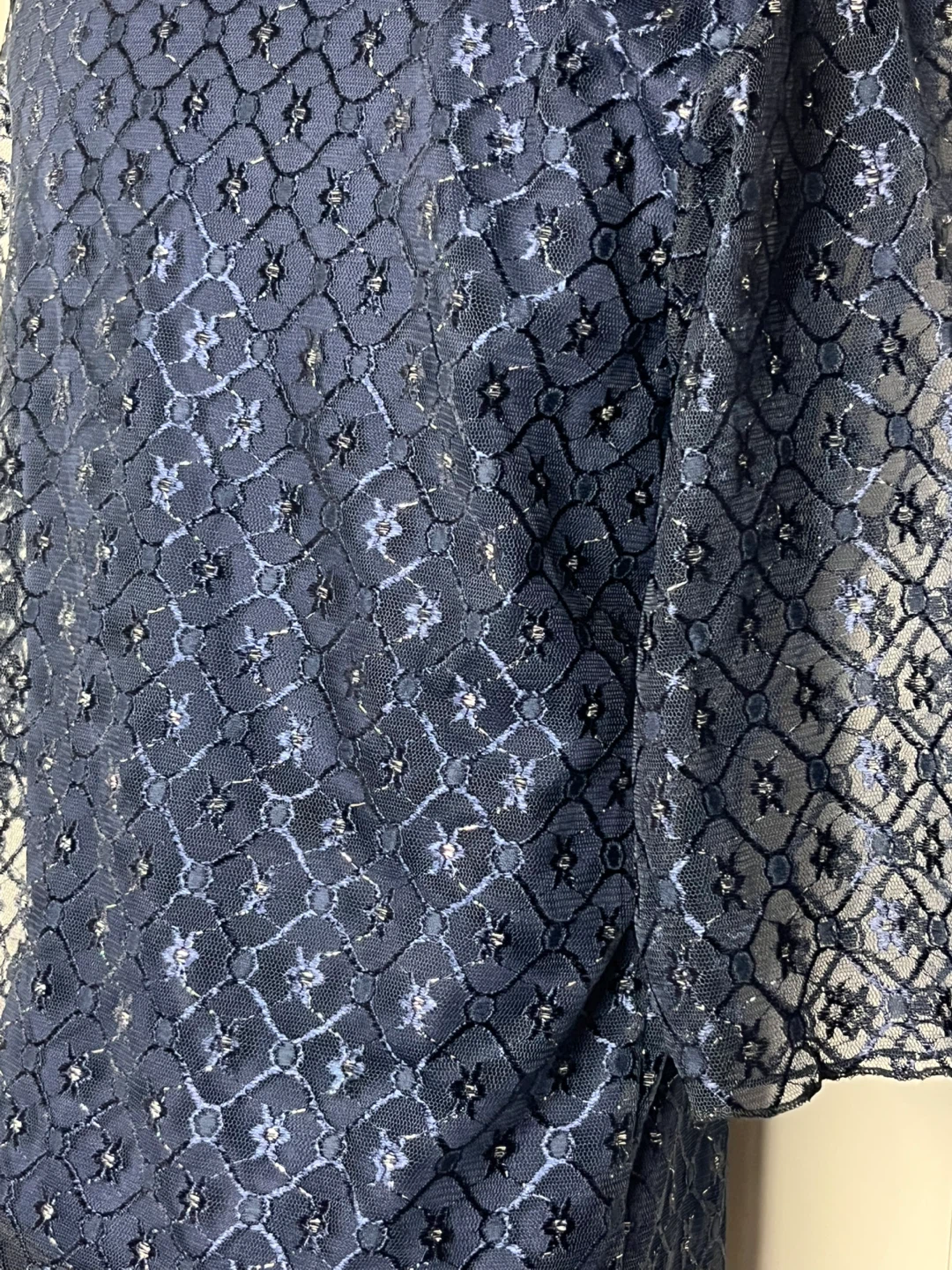 Lace Top - Navy Blue Size S - photo 3