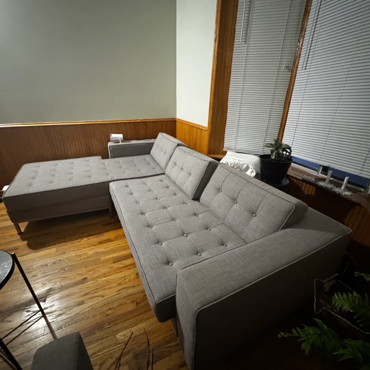 Gray Sectional Sofa