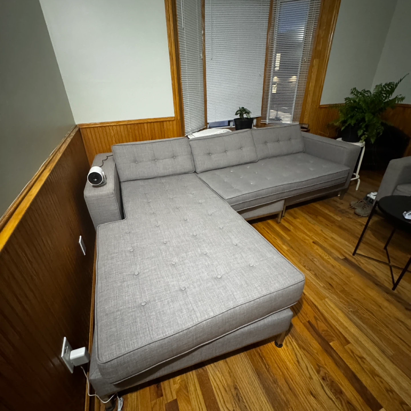 Gray Sectional Sofa - photo 2