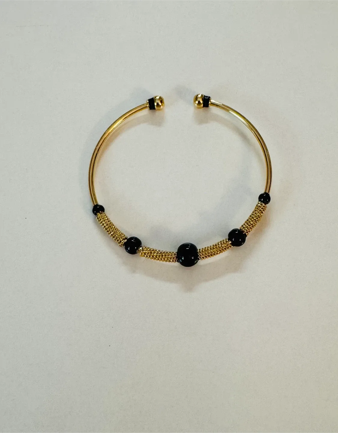 #Cleanout NEW! 14k Plated Adjustable Bangle Bracelet