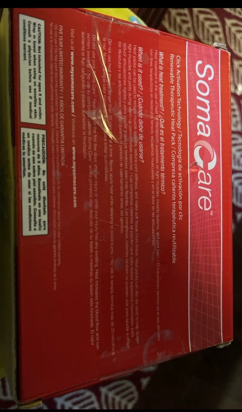 SomaCare Renewable Therapeutic Heat Pack image indicator(2)