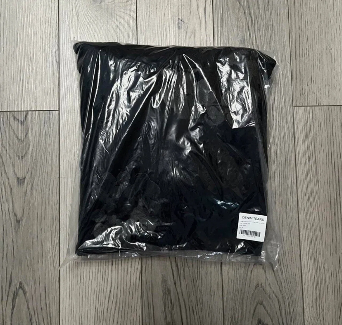 Denim Tears Black Cotton Wreath Hoodie - All Sizes image indicator(5)