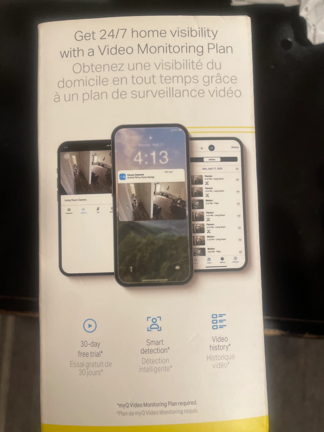 myQ Smart Indoor Camera - New in Box - photo 4
