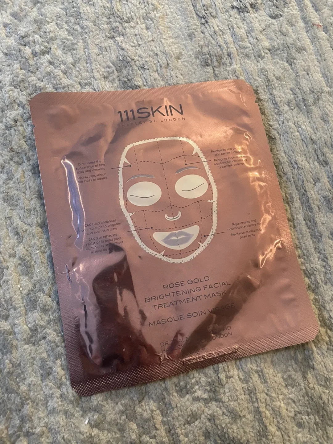 #cleanout 111SKIN Rose Gold Brightening Facial Treatment Mask