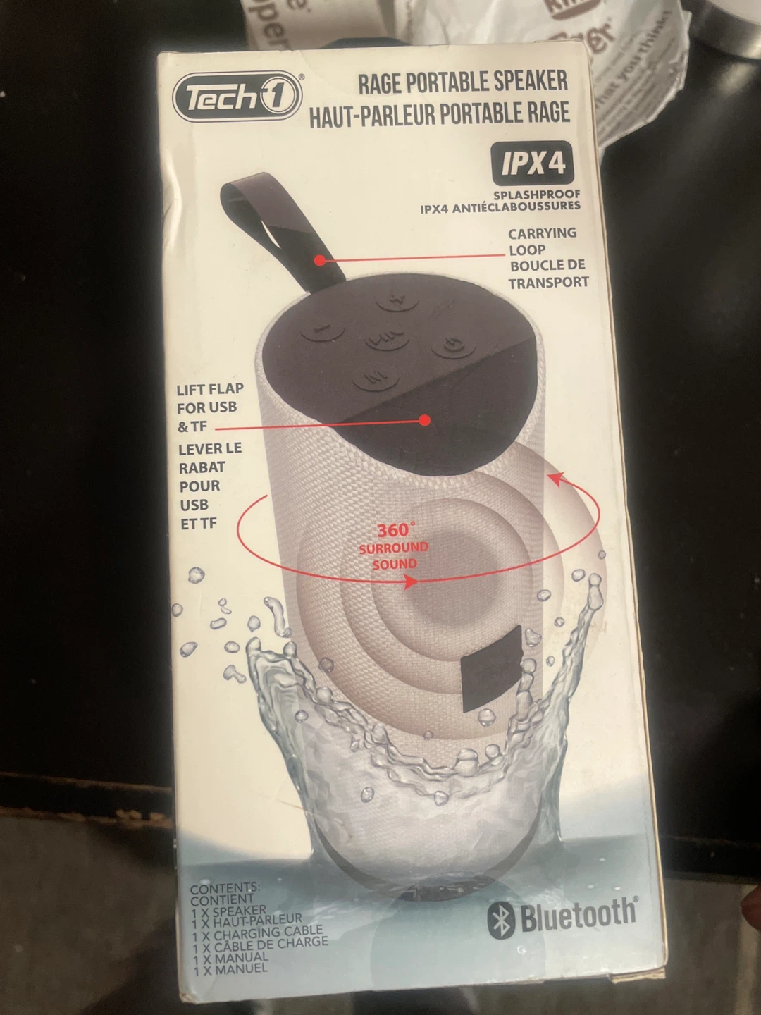 Tech 1 Rage Portable Speaker - New in Box! - photo 3