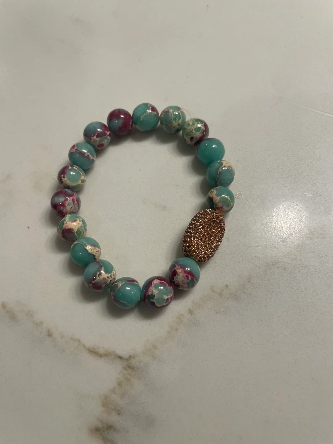 Beaded Bracelet & Heart Necklace #cleanout
