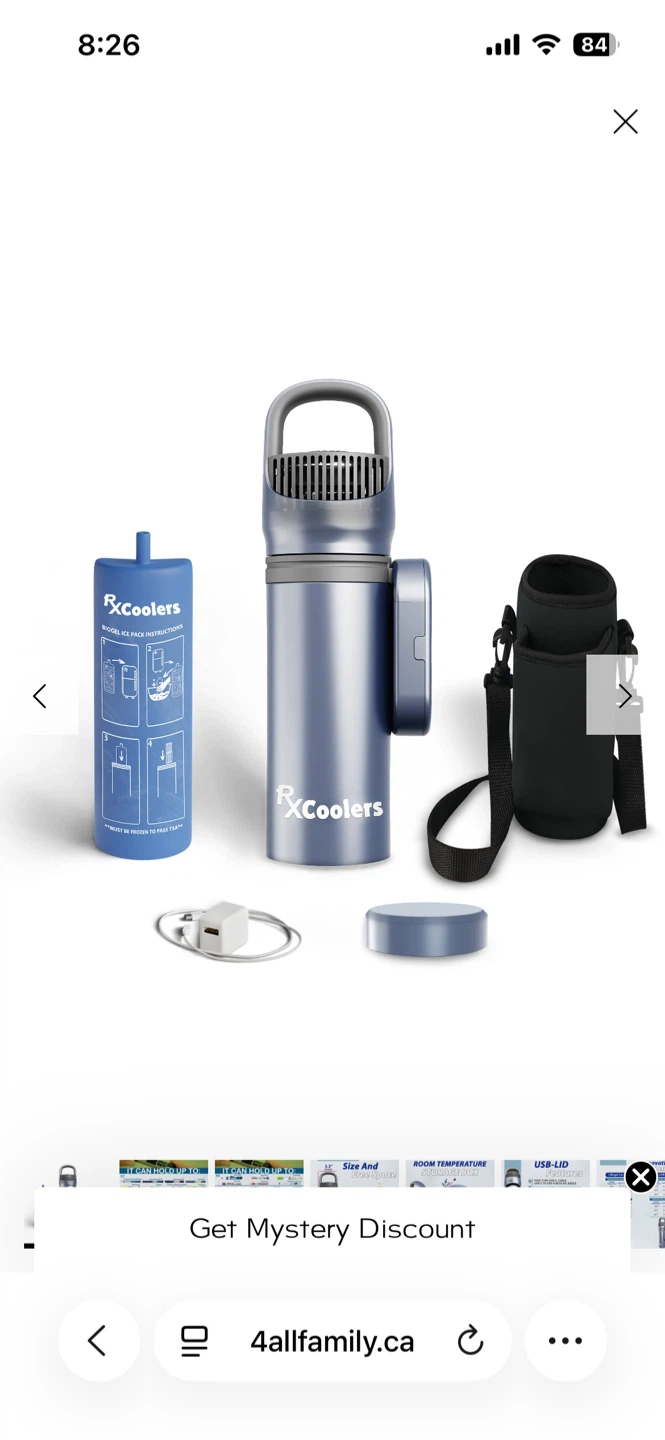 New factory wrapped Travel Refrigerator for Insulin and Medicine