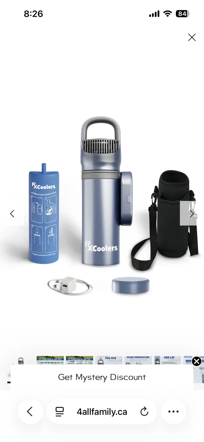 New factory wrapped Travel Refrigerator for Insulin and Medicine