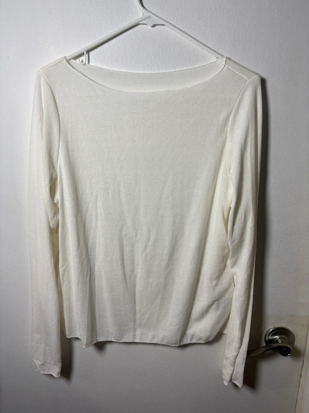 Dazy Plus White Long Sleeve Top - 2XL #cleanout
