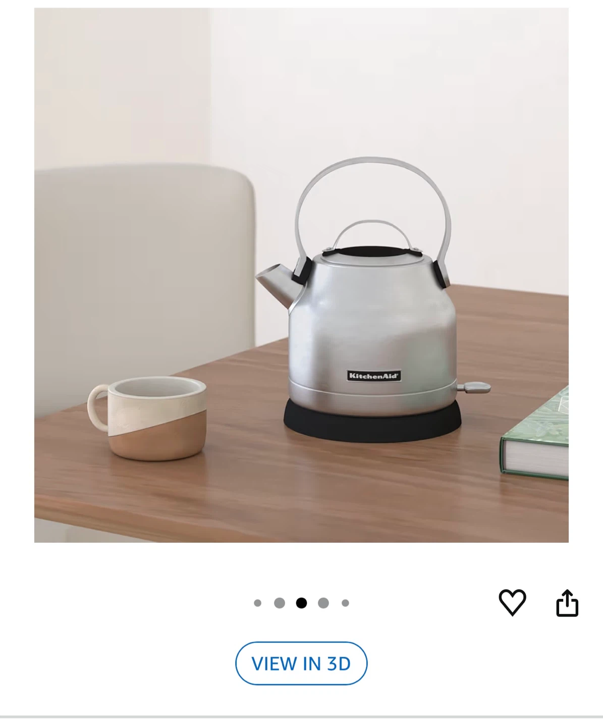 KitchenAid 1.25 L Electric Kettle - photo 2