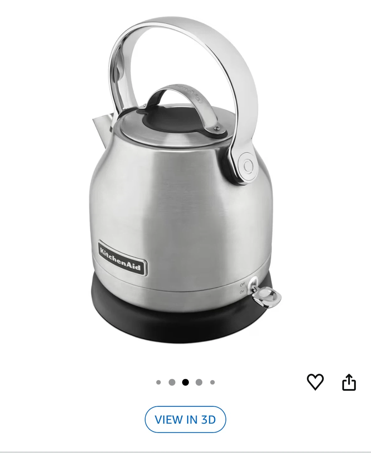 KitchenAid 1.25 L Electric Kettle - photo 4