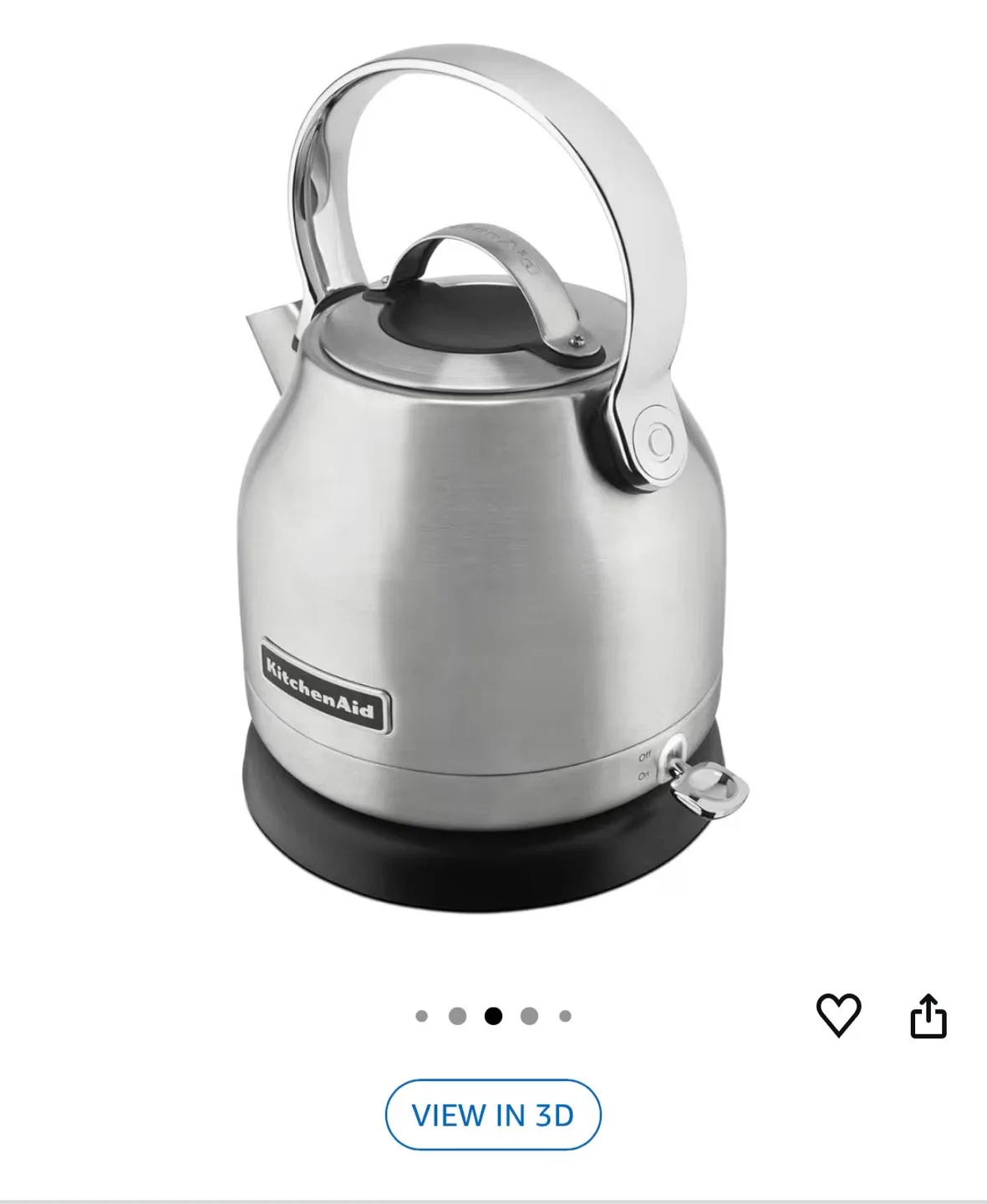 KitchenAid 1.25 L Electric Kettle image indicator(4)