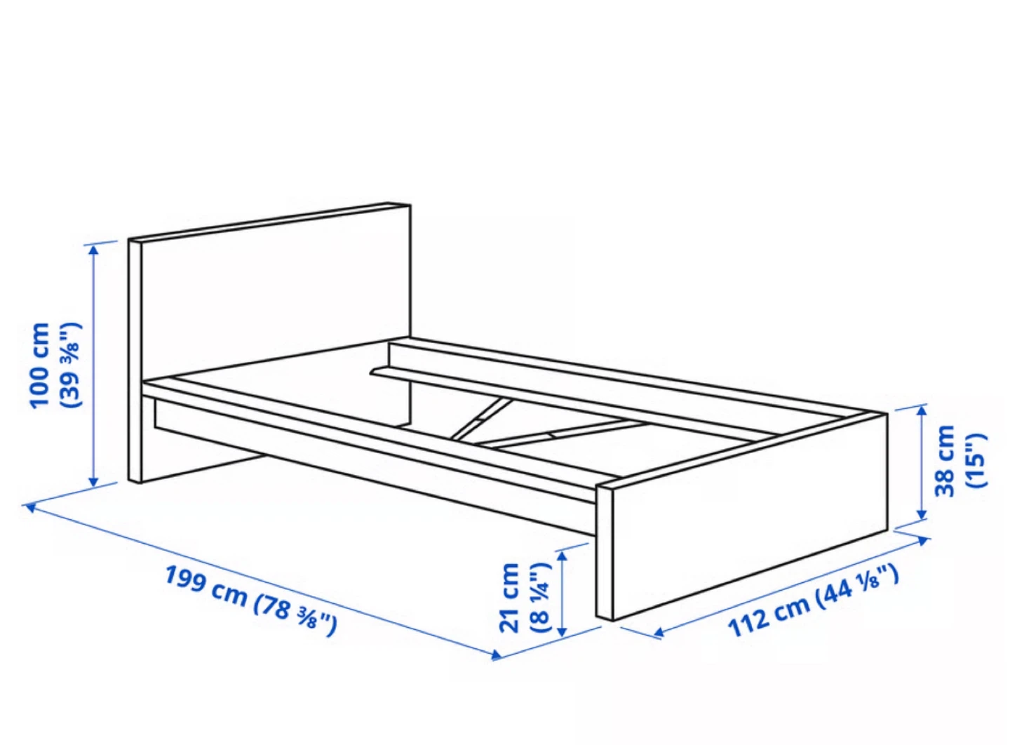 Twin Bed & Nightstand Set - photo 4