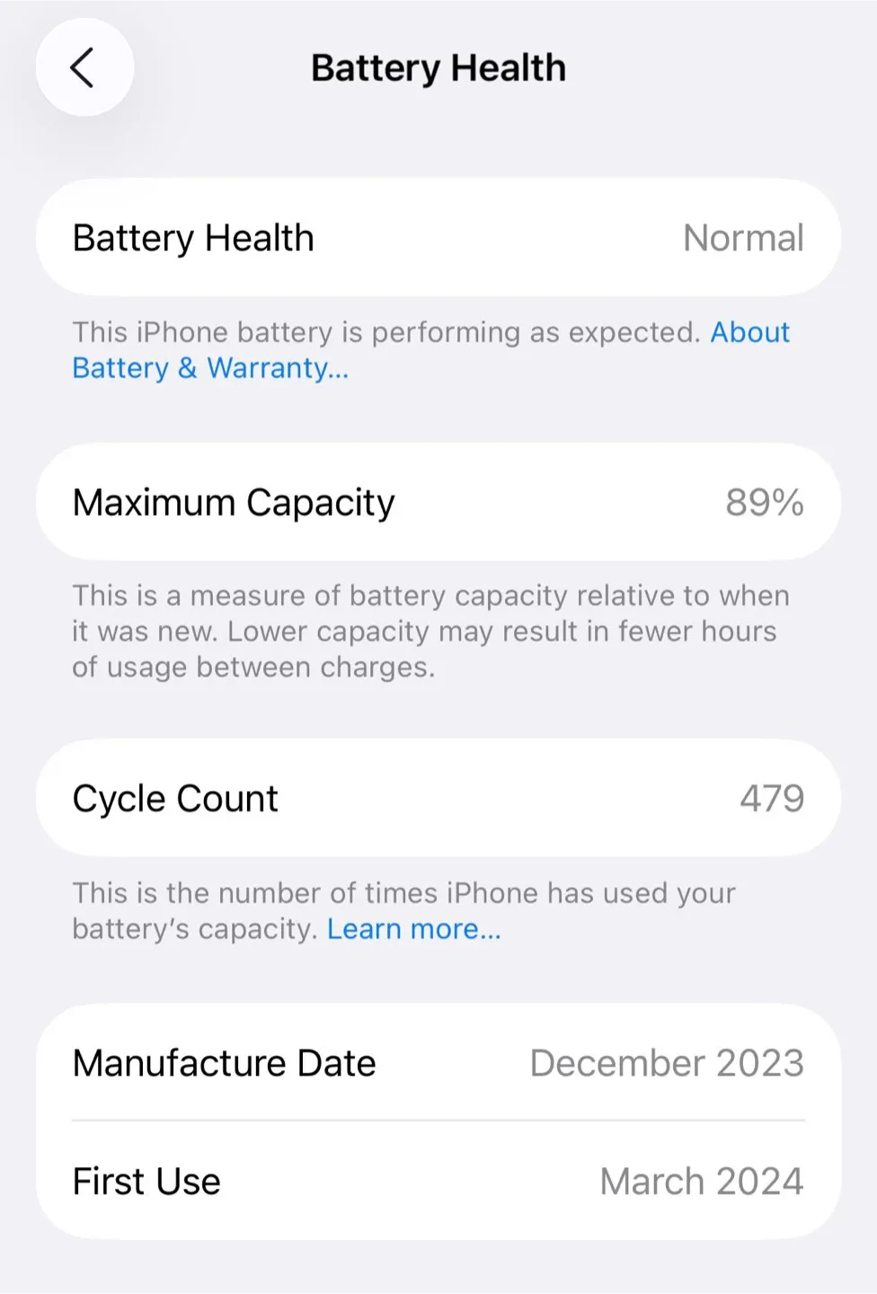 iphone 15 pro - 128GB -Blue titanium - FIXED PRICE image indicator(6)