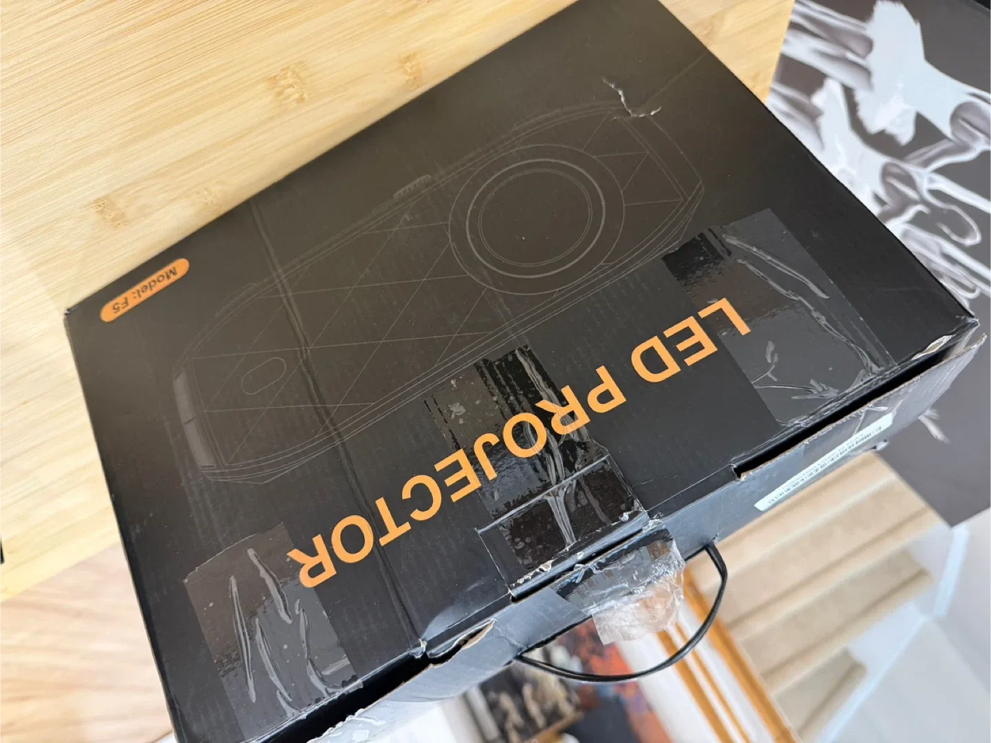 LED Projector Model F5 image indicator(2)