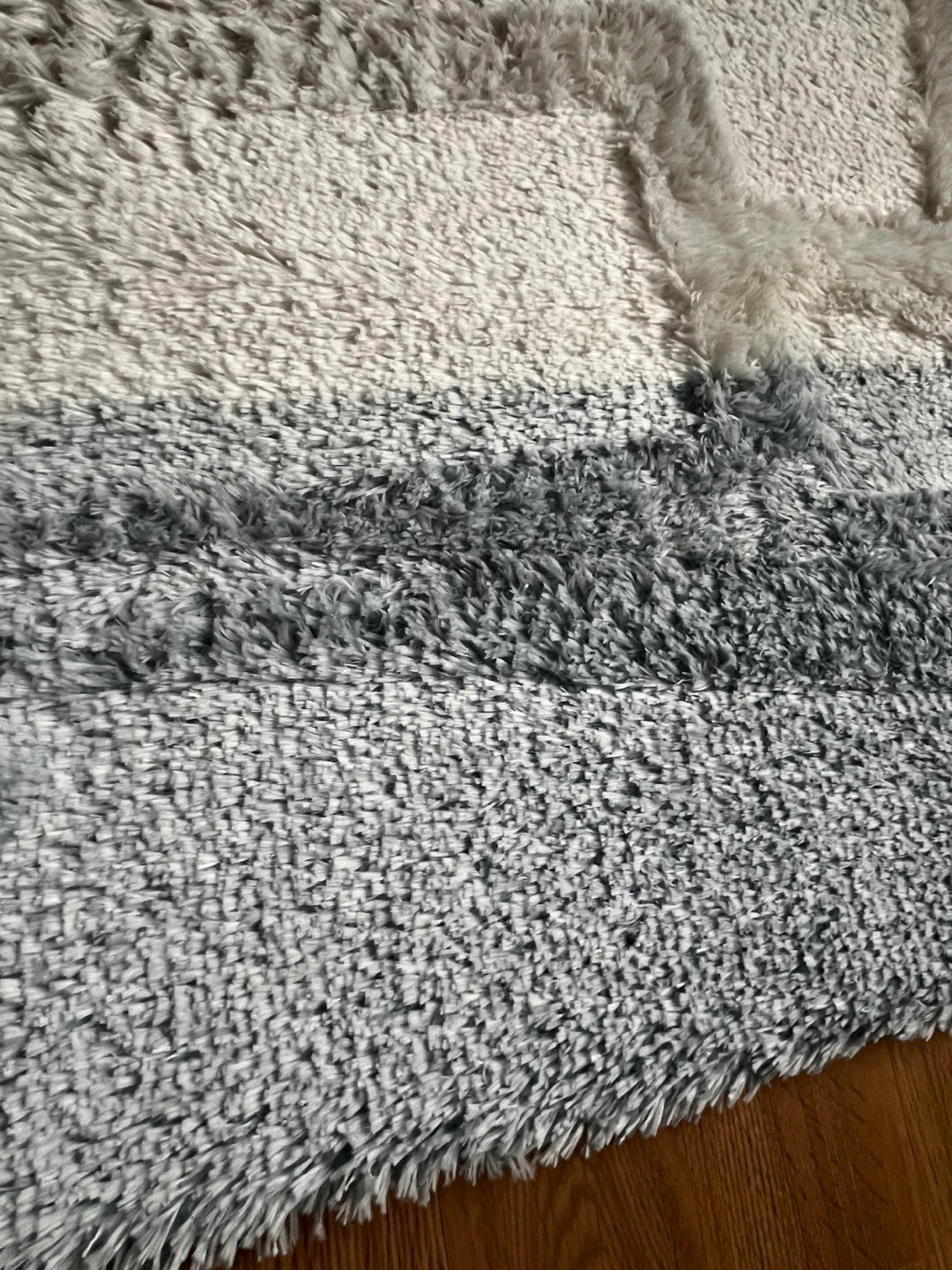 Priscilla Decorative Area Rug 5'3" x 7'2" Cream Blue - photo 2