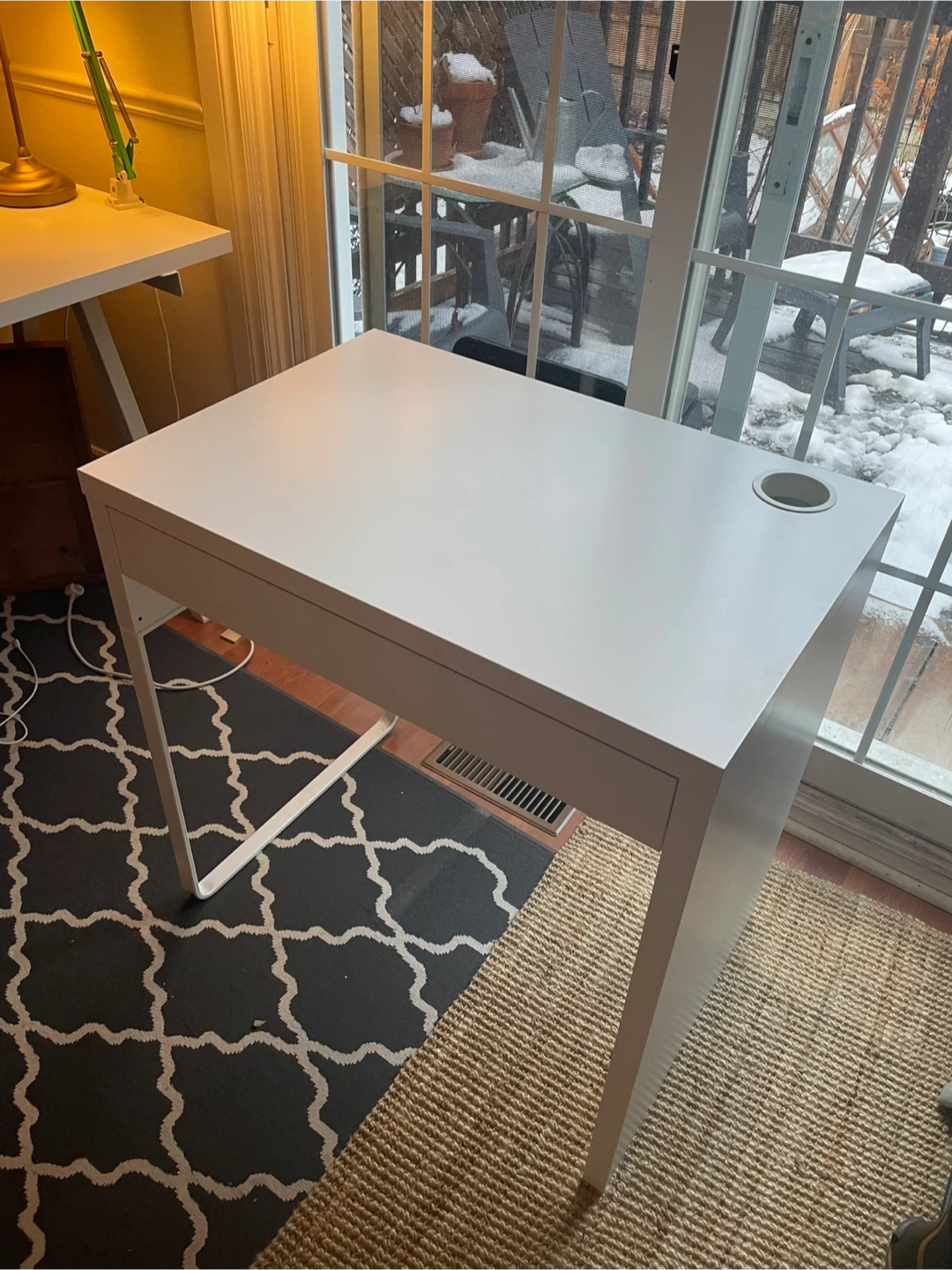 IKEA Micke White Desk - photo 3