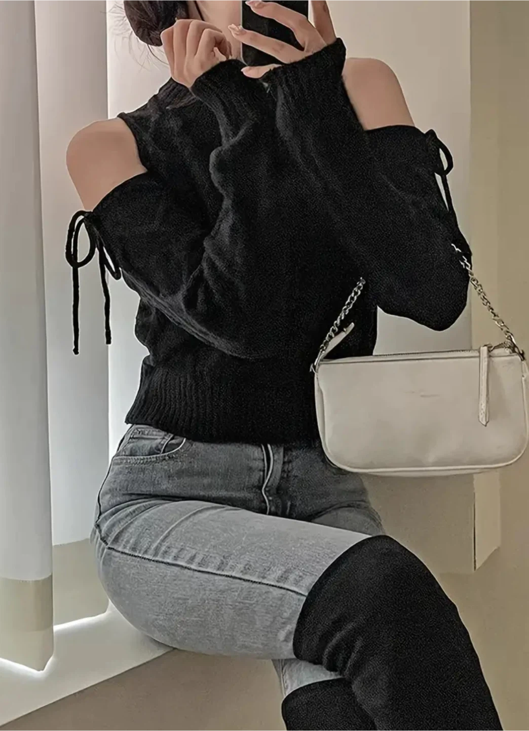 Black sweater