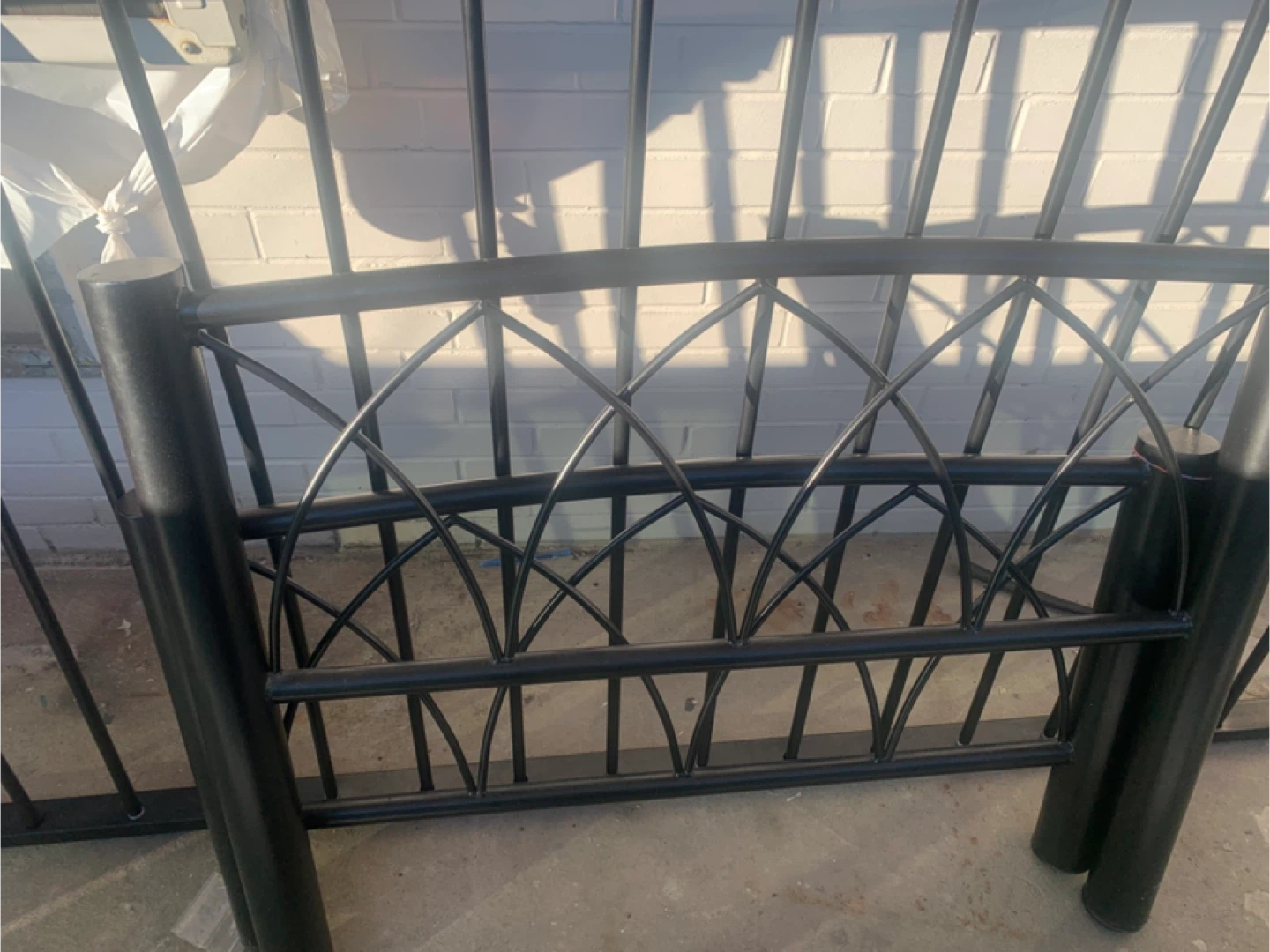 Black Metal Twin Bed Frame