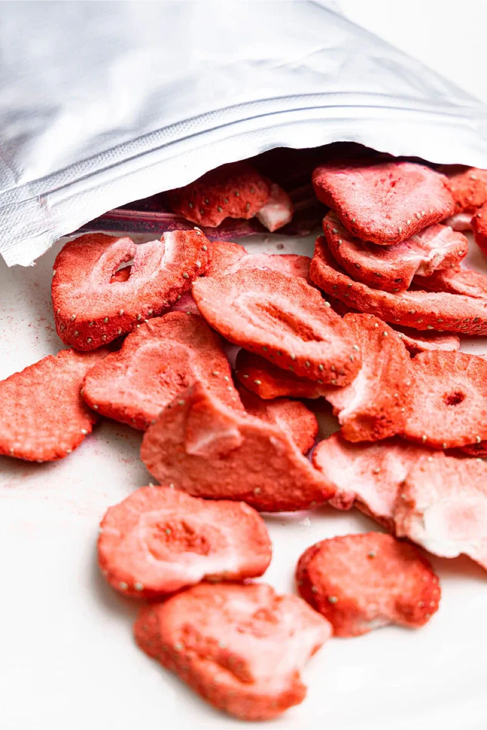 1LB/453g unopened Freeze Dried Sliced Strawberries