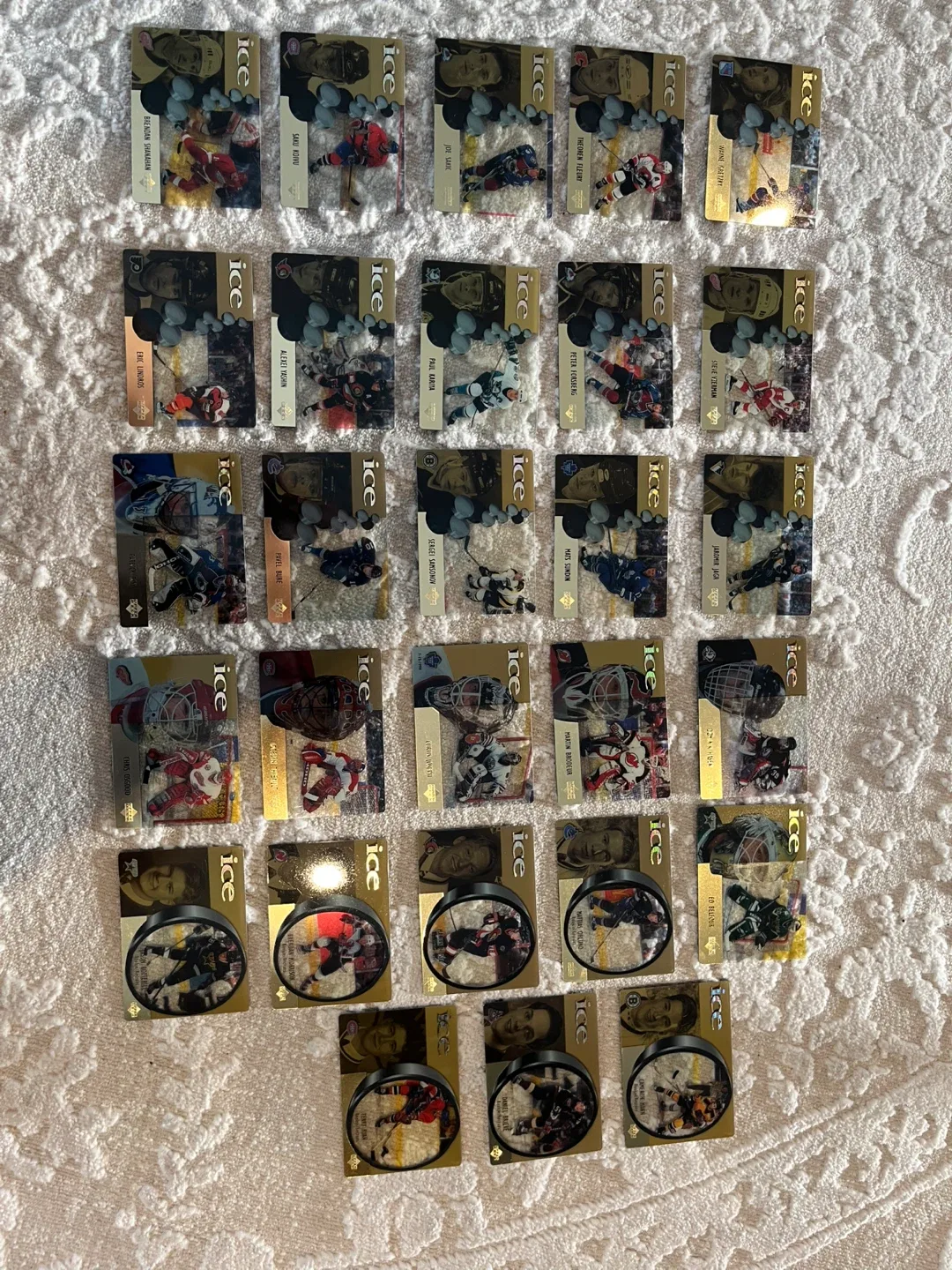 1998 UPPER DECK ICE MCDONALDS Hockey card set