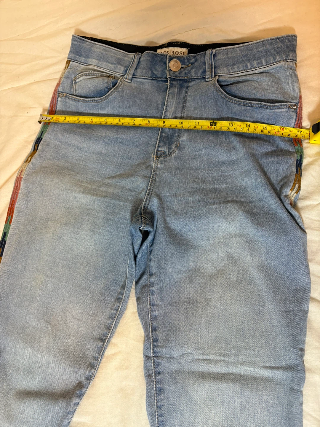 Knox Rose Light Wash Jeans Size 10 #cleanout - photo 5