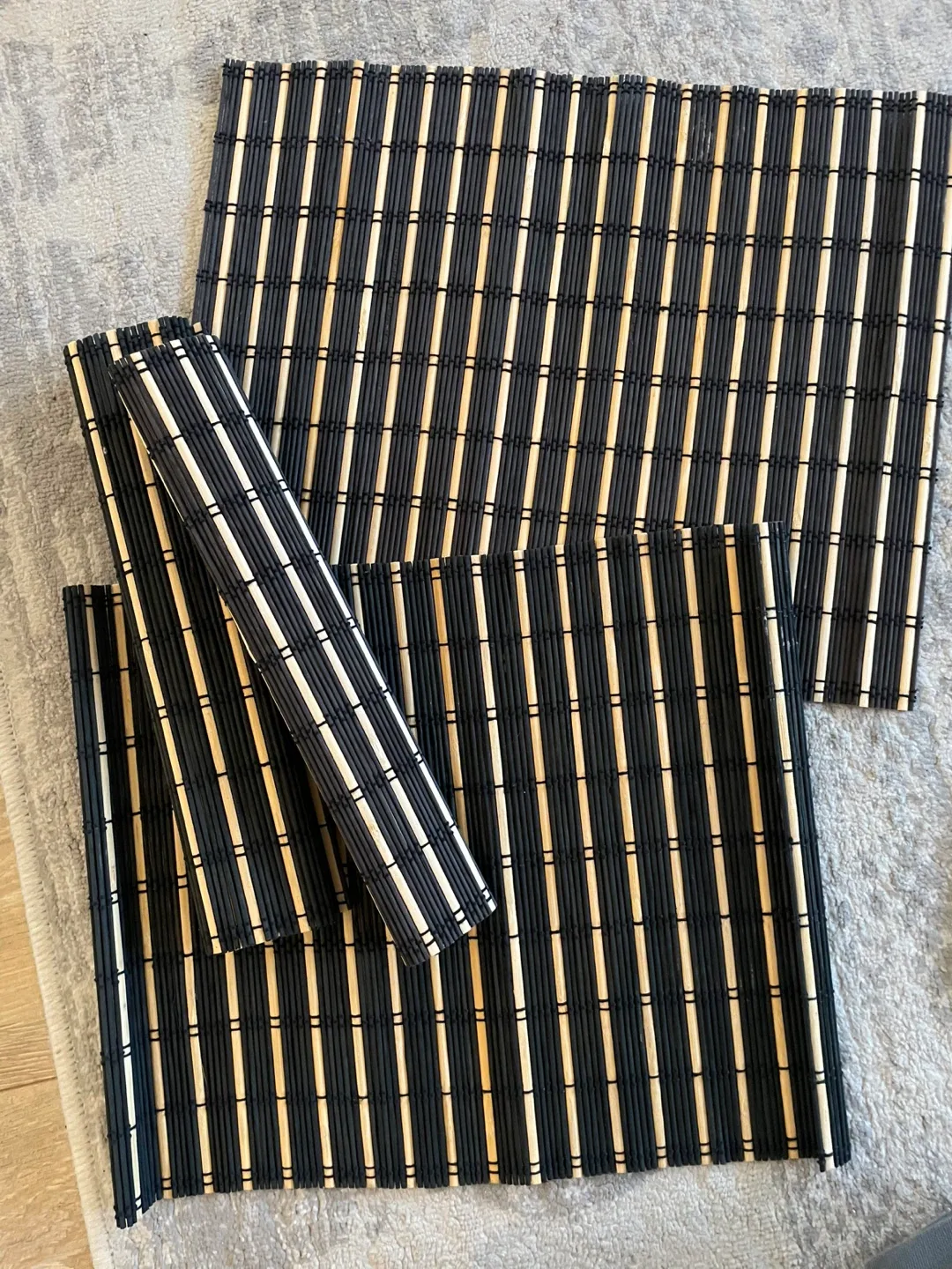 Bamboo Placemats (Set of 4) #cleanout