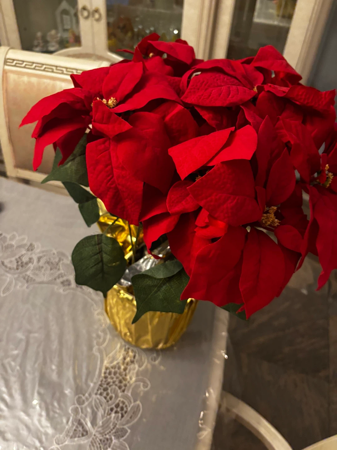 Artificial beautiful Poinsettia Plant (10) - photo 3