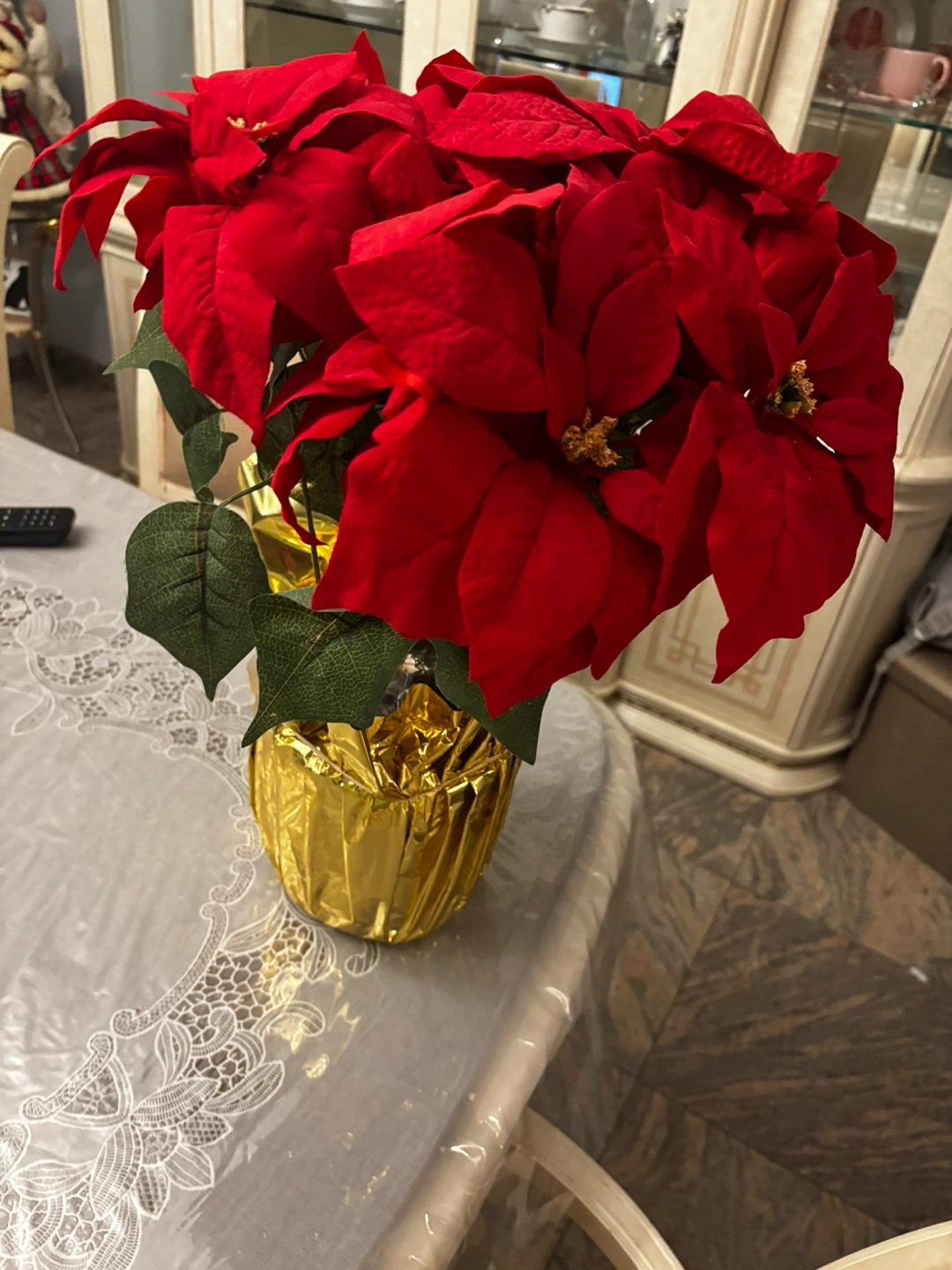 Artificial beautiful Poinsettia Plant (10) - photo 2