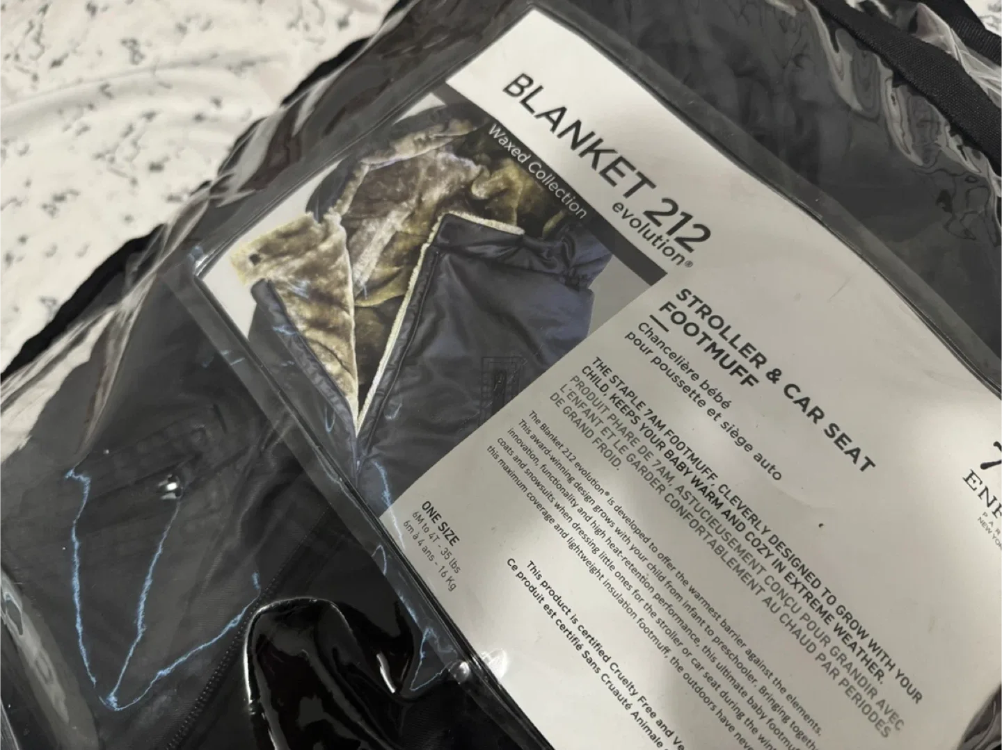 7 A.M. Enfant Blanket 212 Evolution Stroller Footmuff image indicator(2)
