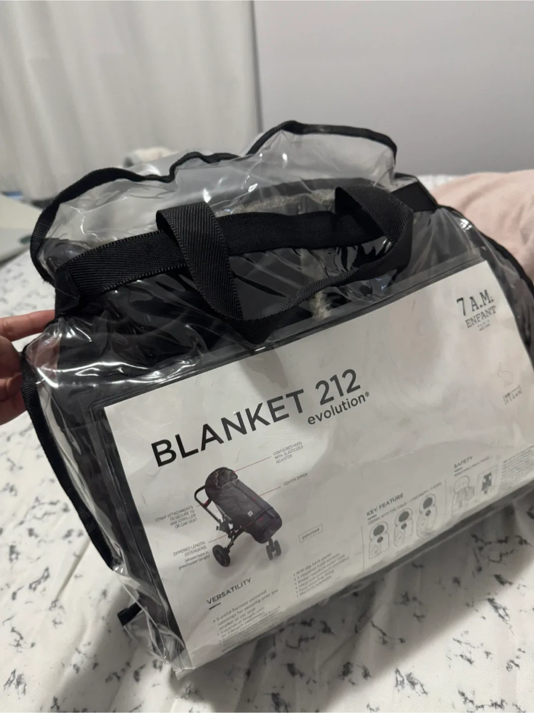 7 A.M. Enfant Blanket 212 Evolution Stroller Footmuff