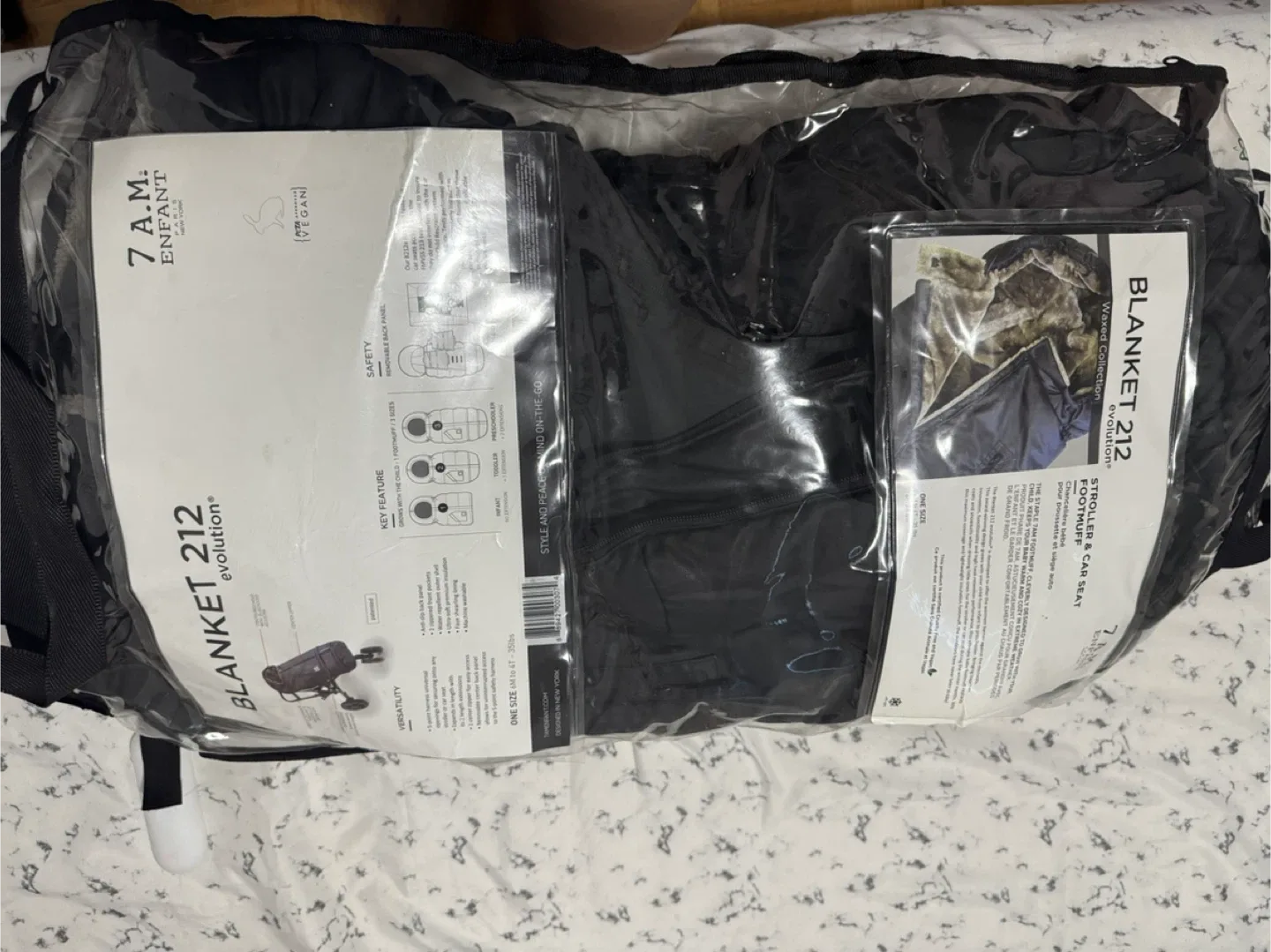 7 A.M. Enfant Blanket 212 Evolution Stroller Footmuff image indicator(8)