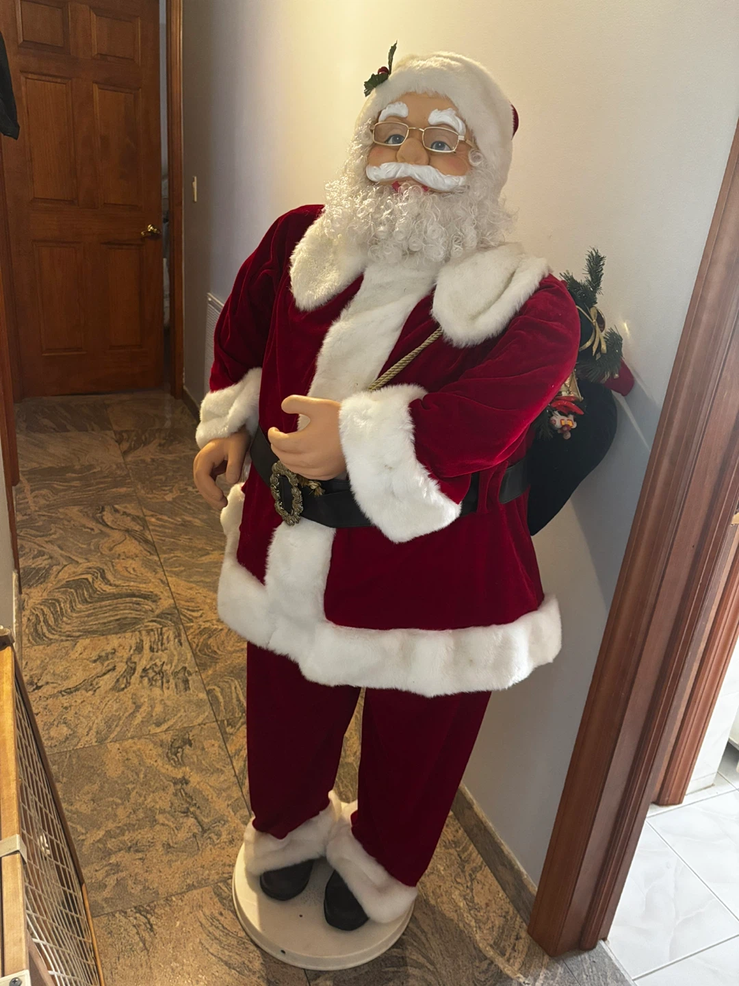 5ft Santa Claus Decoration